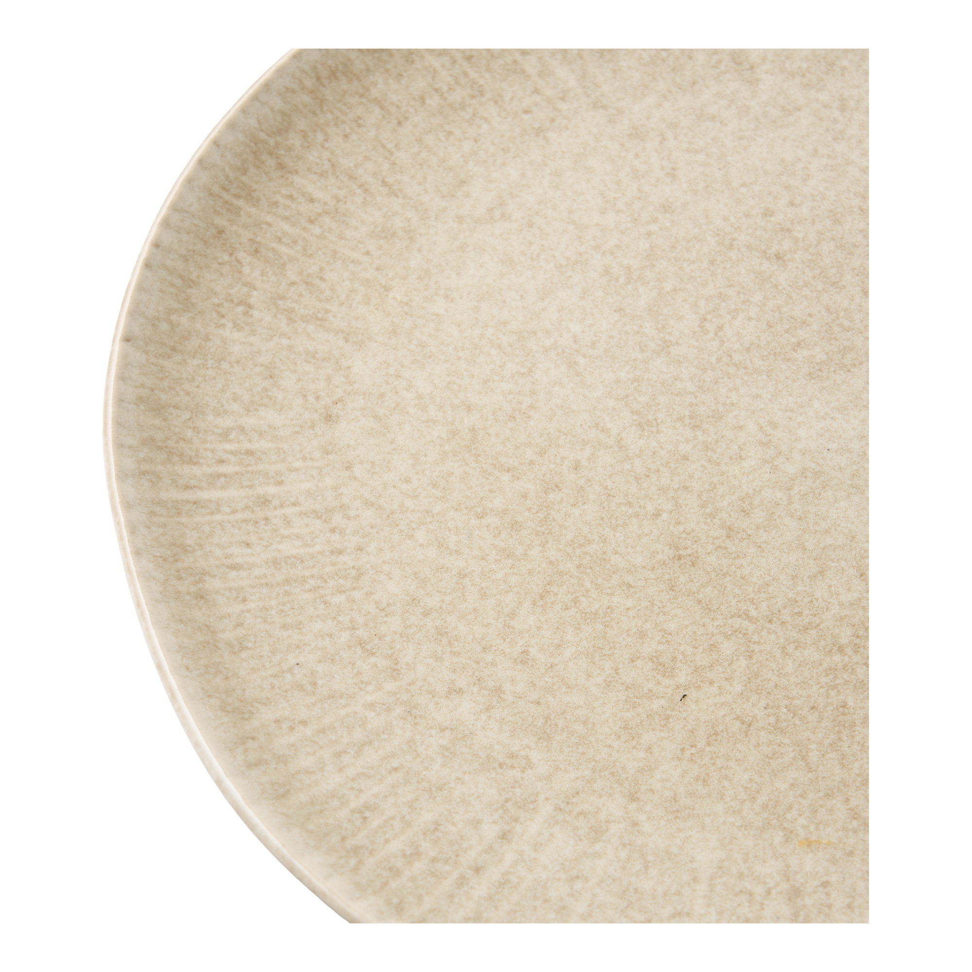 Viola Frokosttallerken, keramik, beige, ø21 cm, sæt af 4 - Billede 3