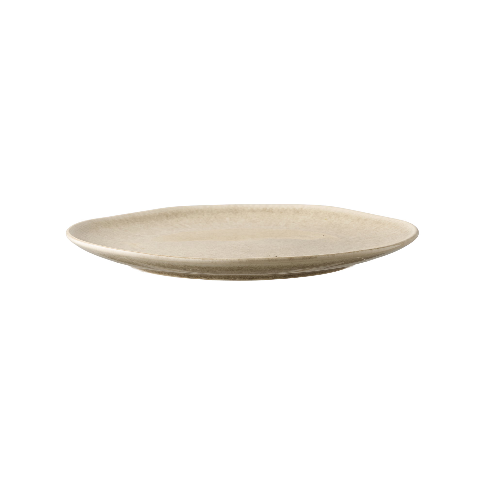 Viola Frokosttallerken, keramik, beige, ø21 cm, sæt af 4