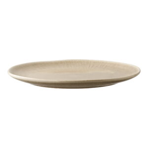 Viola Middagstallerken, keramik, beige, ø27 cm, sæt af 4
