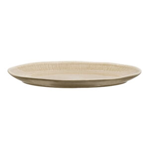 Alternative view of Viola Serveringsfad, keramik, beige, 30x21,5x2,8 cm