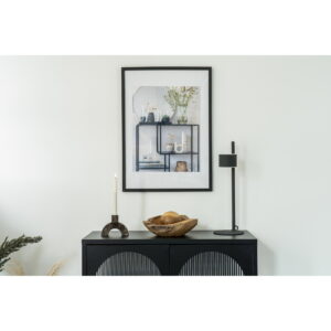 Marbella Ramme Display, MDF/glas, 7 stk. sort og 8 stk. natur, 50X70 cm - Billede 6