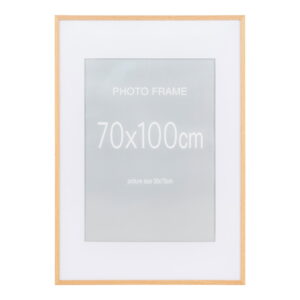 Marbella Ramme Display, MDF/glas, 7 stk. sort og 8 stk. natur, 70X100 cm - Billede 4