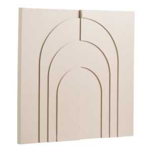 Alternative view of Ina Relief vægdekoration, beige, 60x60 cm