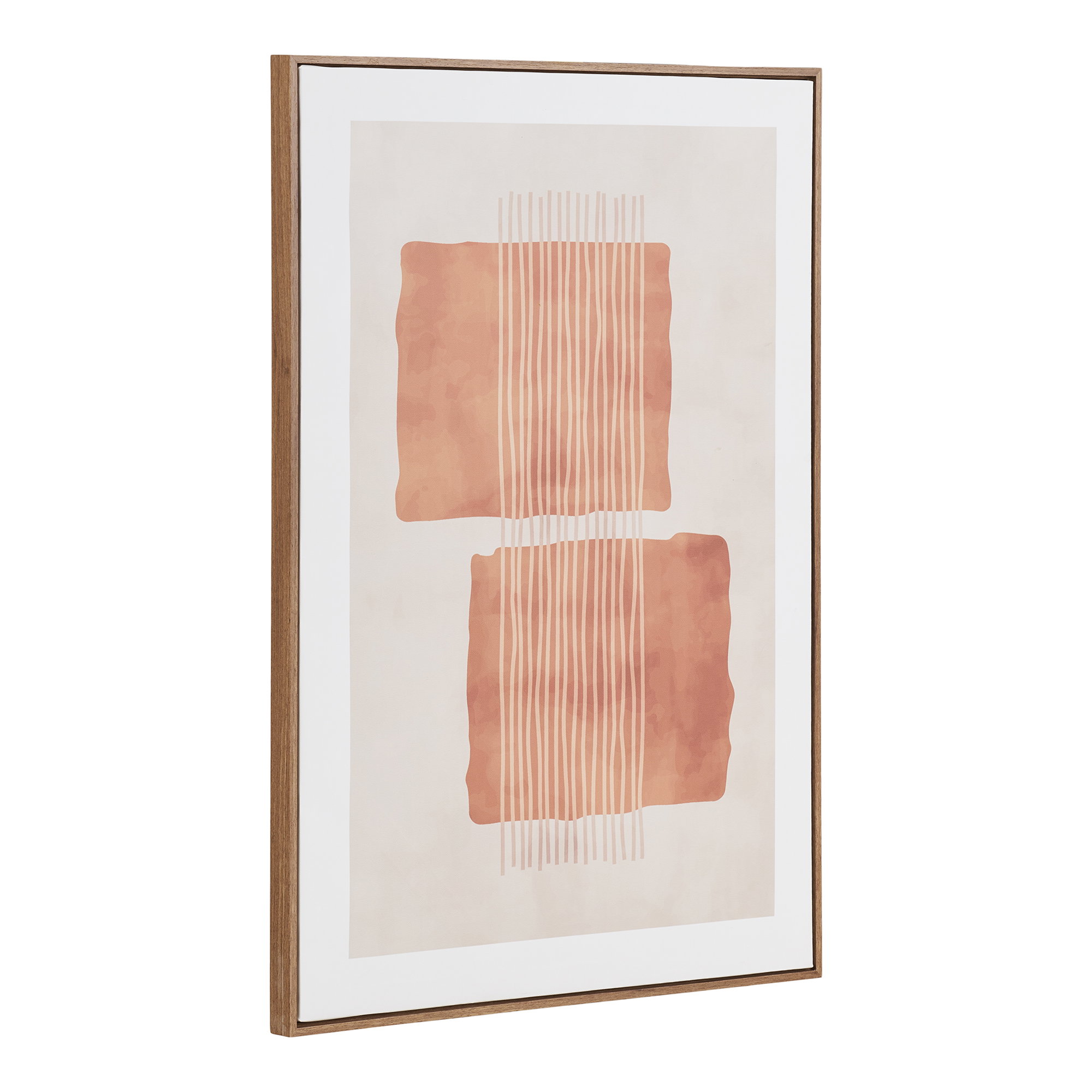 Mina Lærredsprint, canvas, beige/brun, No.2, 50x70 cm - Billede 2