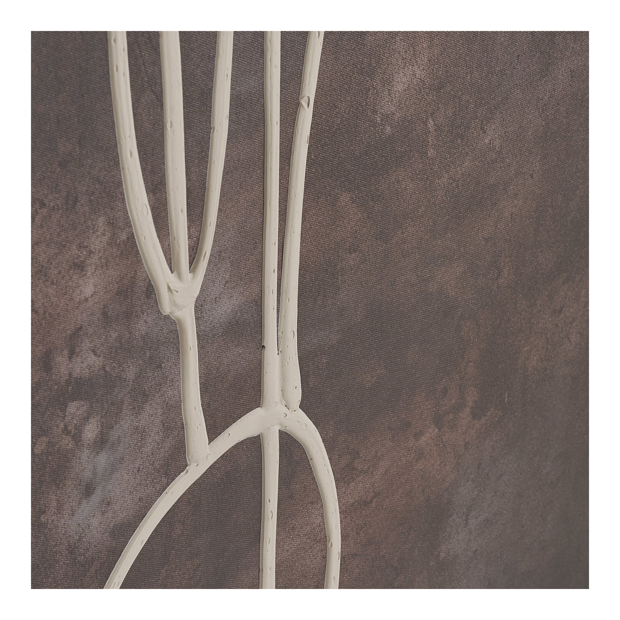 Apia Lærredsprint, canvas, mørkebrun, No.1, 80x120 cm - Billede 3