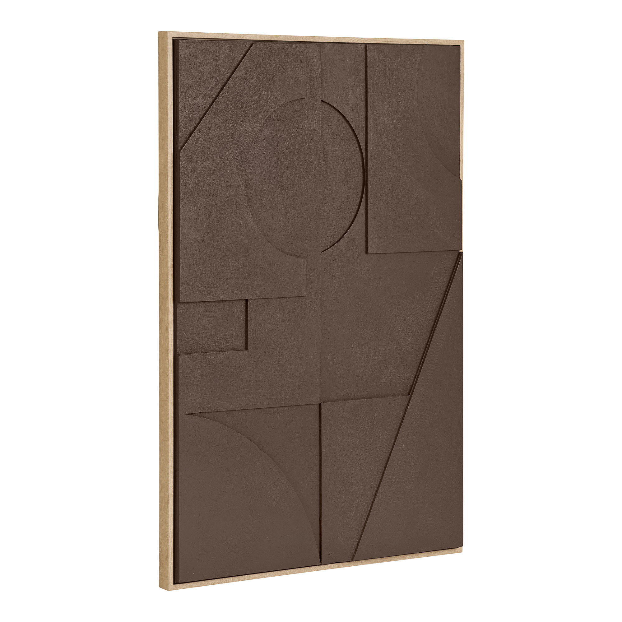 Isabella Relief Vægdekoration, brun, No.1, 60x90 cm - Billede 2