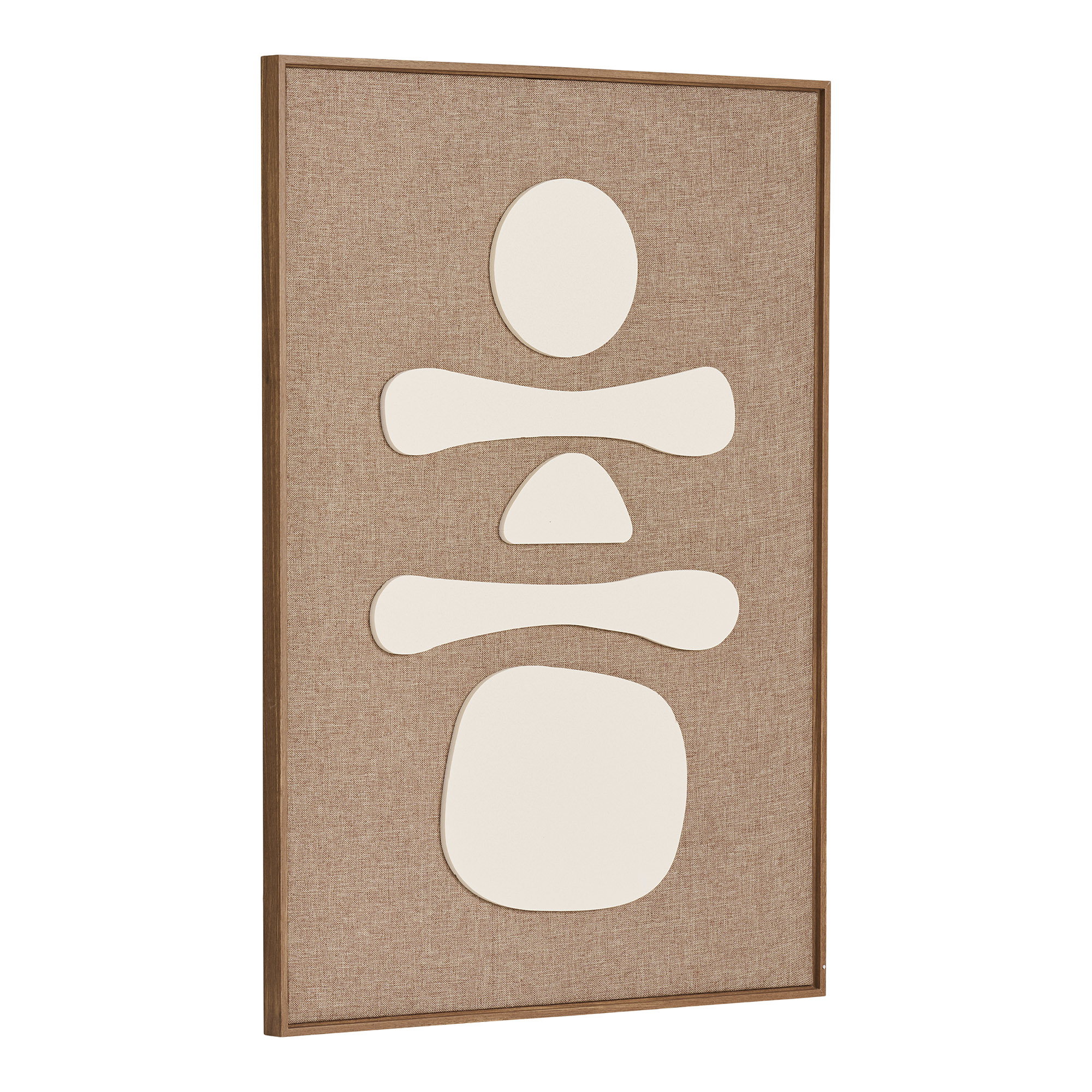 Diva Relief Vægdekoration, brun/beige, No.1, 50x70 cm - Billede 2