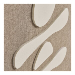 Diva Relief Vægdekoration, brun/beige, No.1, 50x70 cm - Billede 3