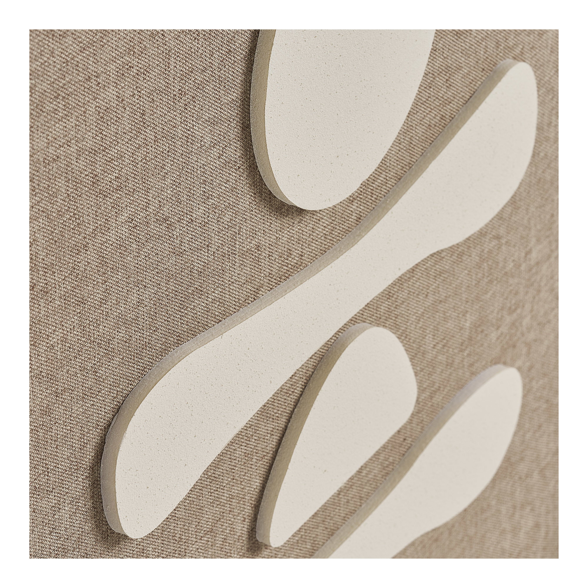 Diva Relief Vægdekoration, brun/beige, No.1, 50x70 cm - Billede 3