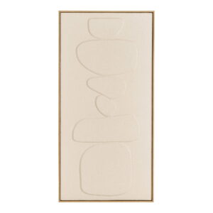 Victoria Relief Vægdekoration, beige, No.1, 60x120 cm