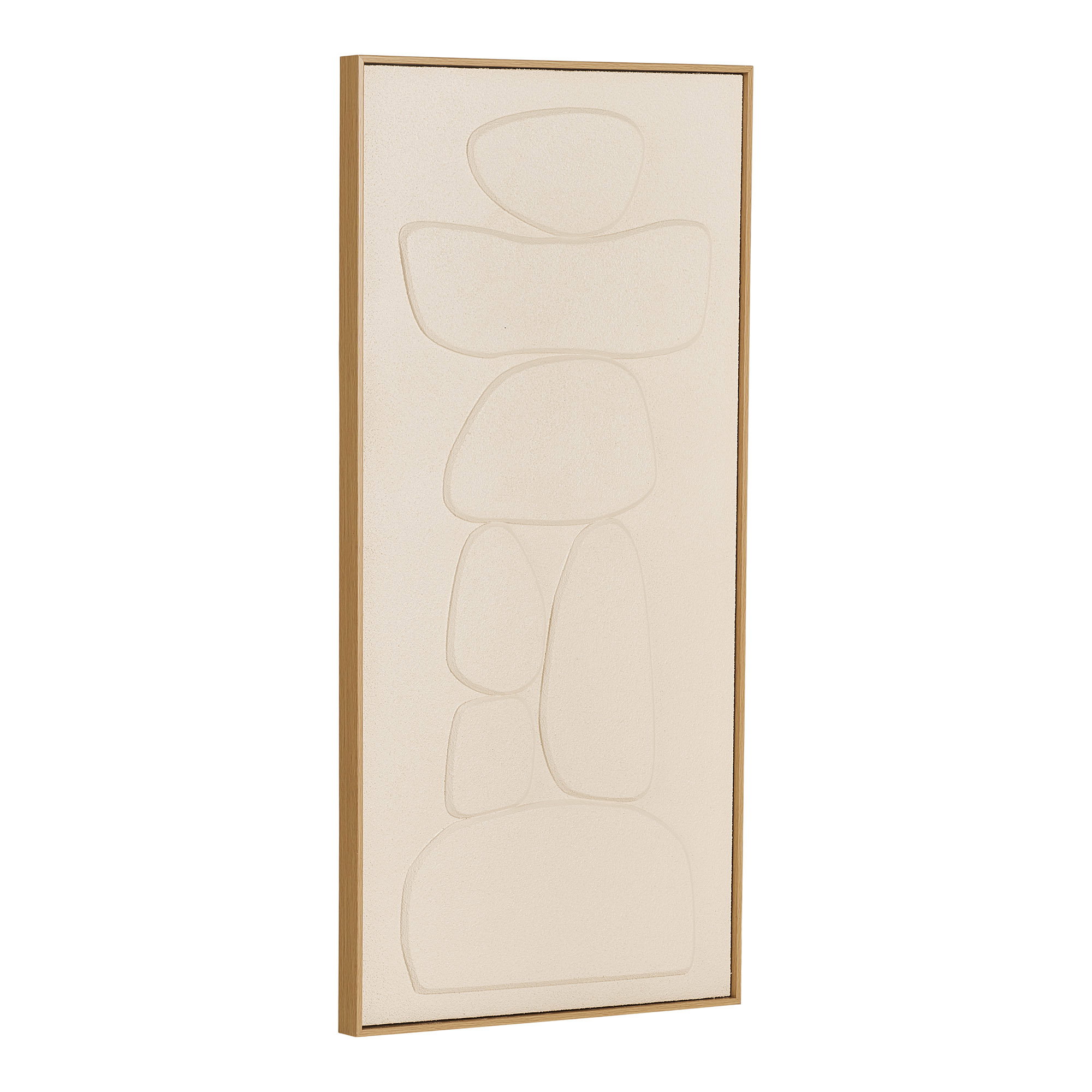 Victoria Relief Vægdekoration, beige, No.2, 60x120 cm - Billede 2