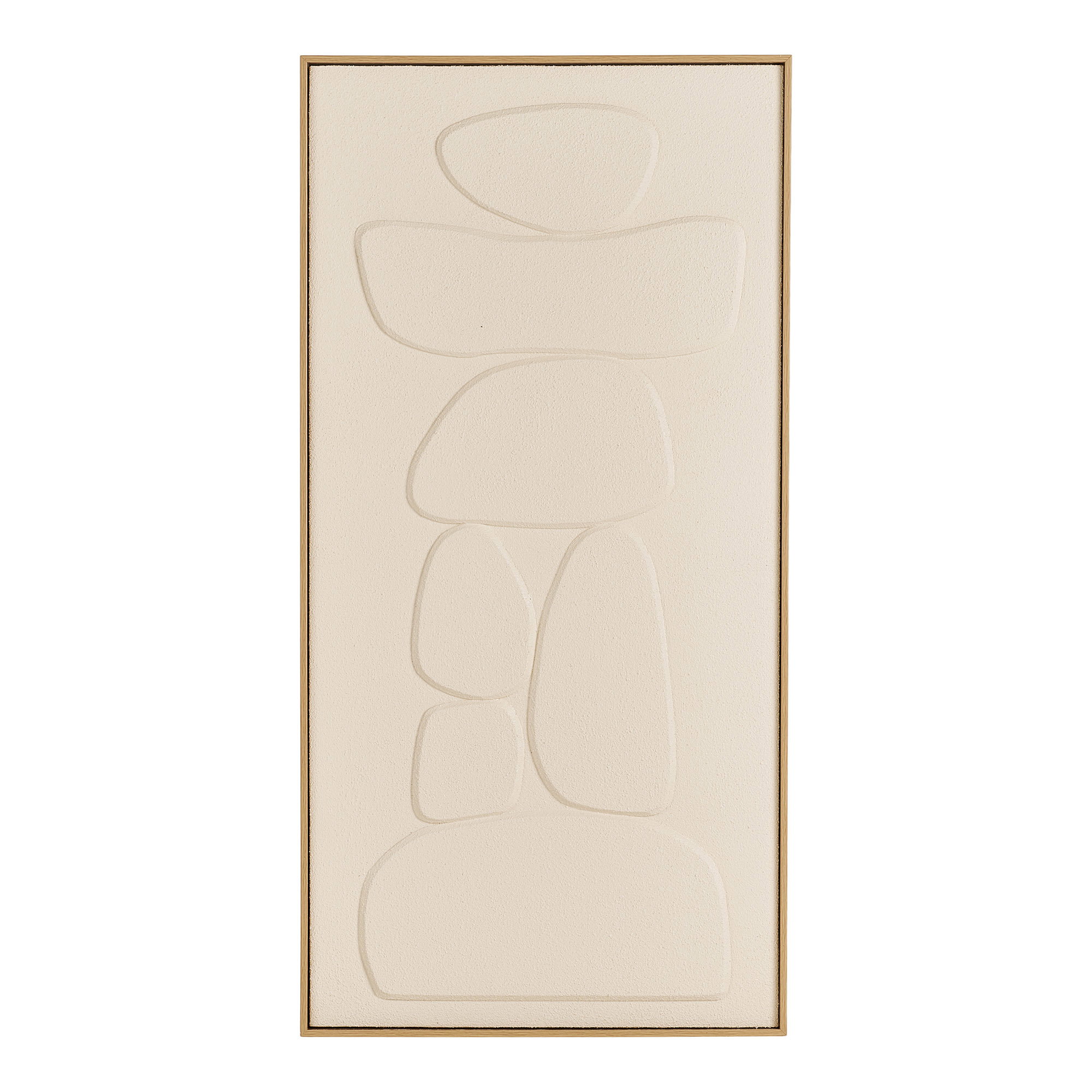 Victoria Relief Vægdekoration, beige, No.2, 60x120 cm
