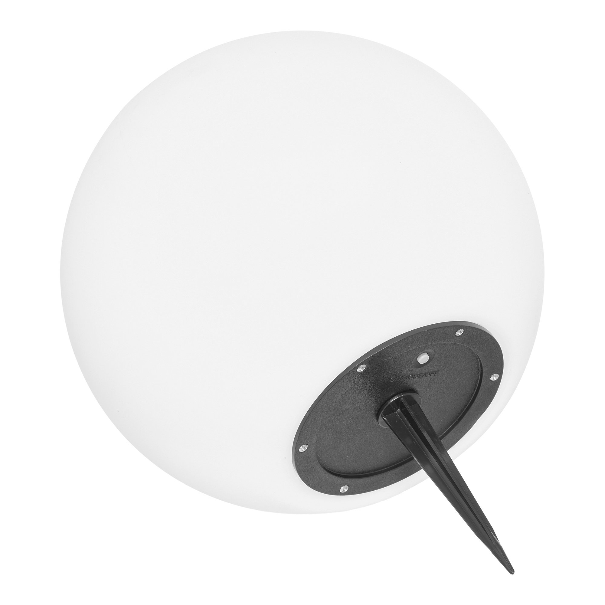 Lifton LED Lampe, genopladelig med integreret solcelle, hvid, ø25
