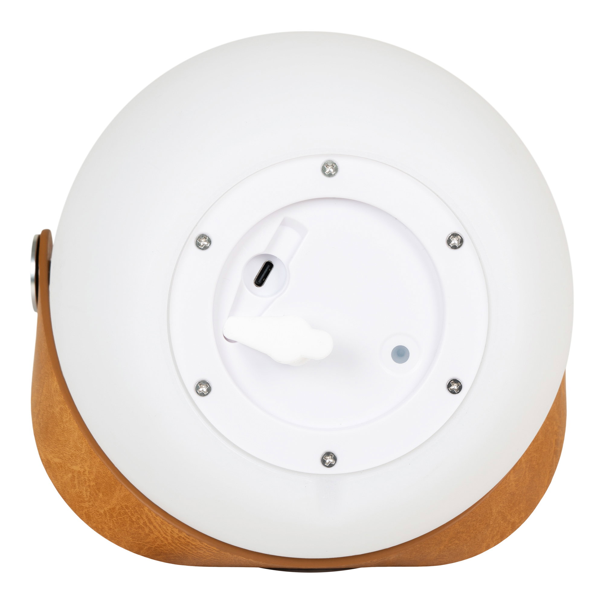 Cardiff LED Lampe med læder strop, bluetooth højtaler, genopladelig, hvid - Billede 6