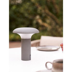 Ramsey LED Lampe, genopladelig, grå - Billede 5