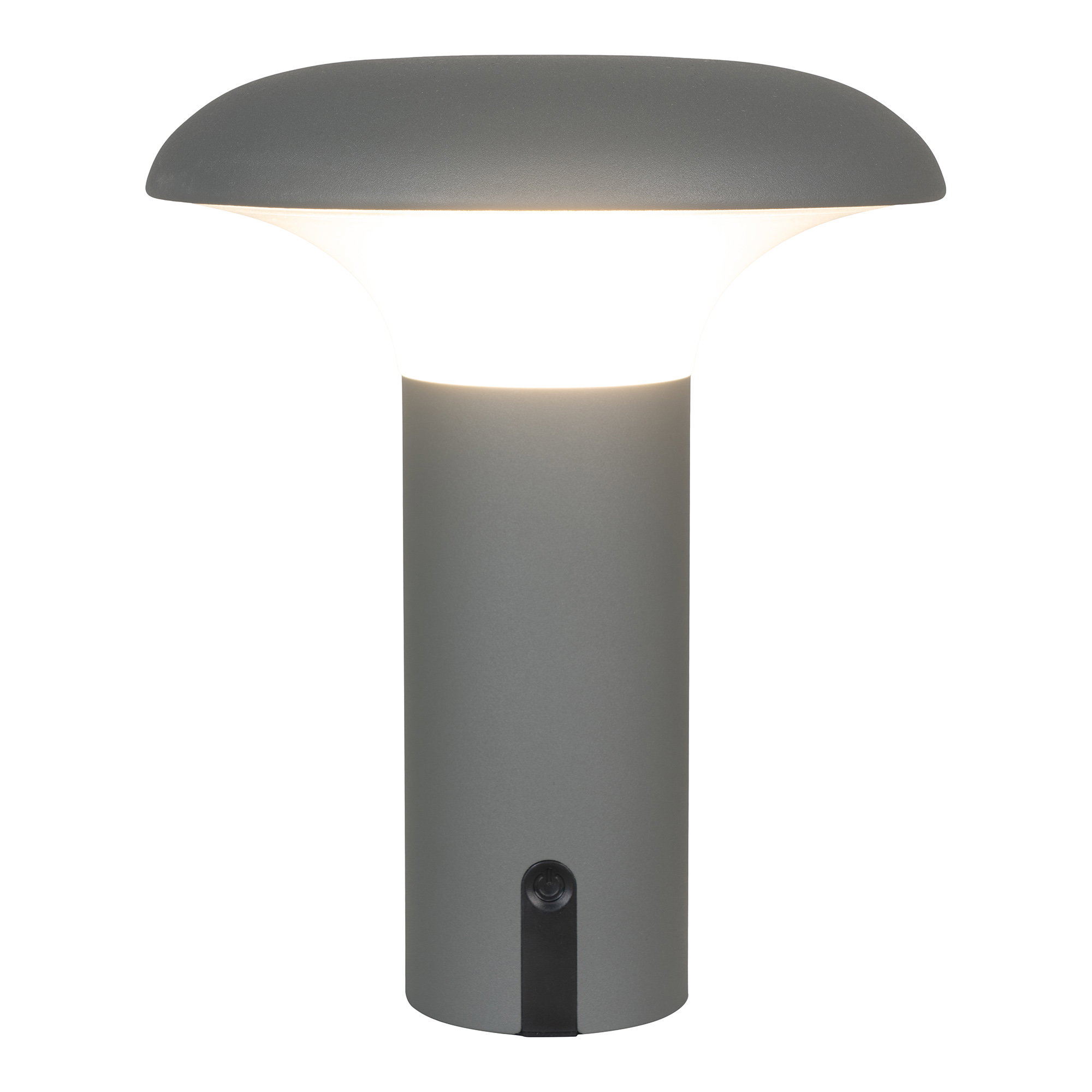 Ramsey LED Lampe, genopladelig, grå - Billede 2