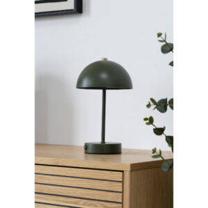 Holt Bordlampe, genopladelig, metal, grøn/messing - Billede 5