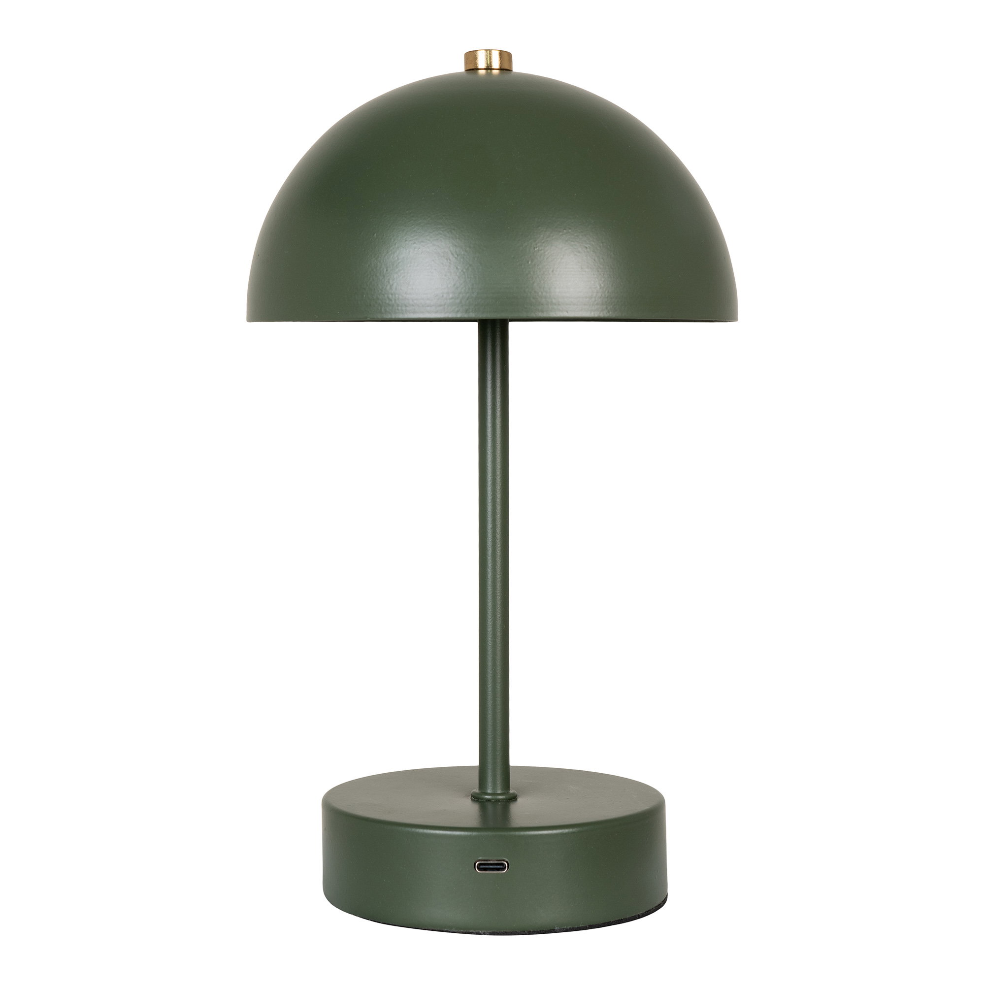 Holt Bordlampe, genopladelig, metal, grøn/messing - Billede 4