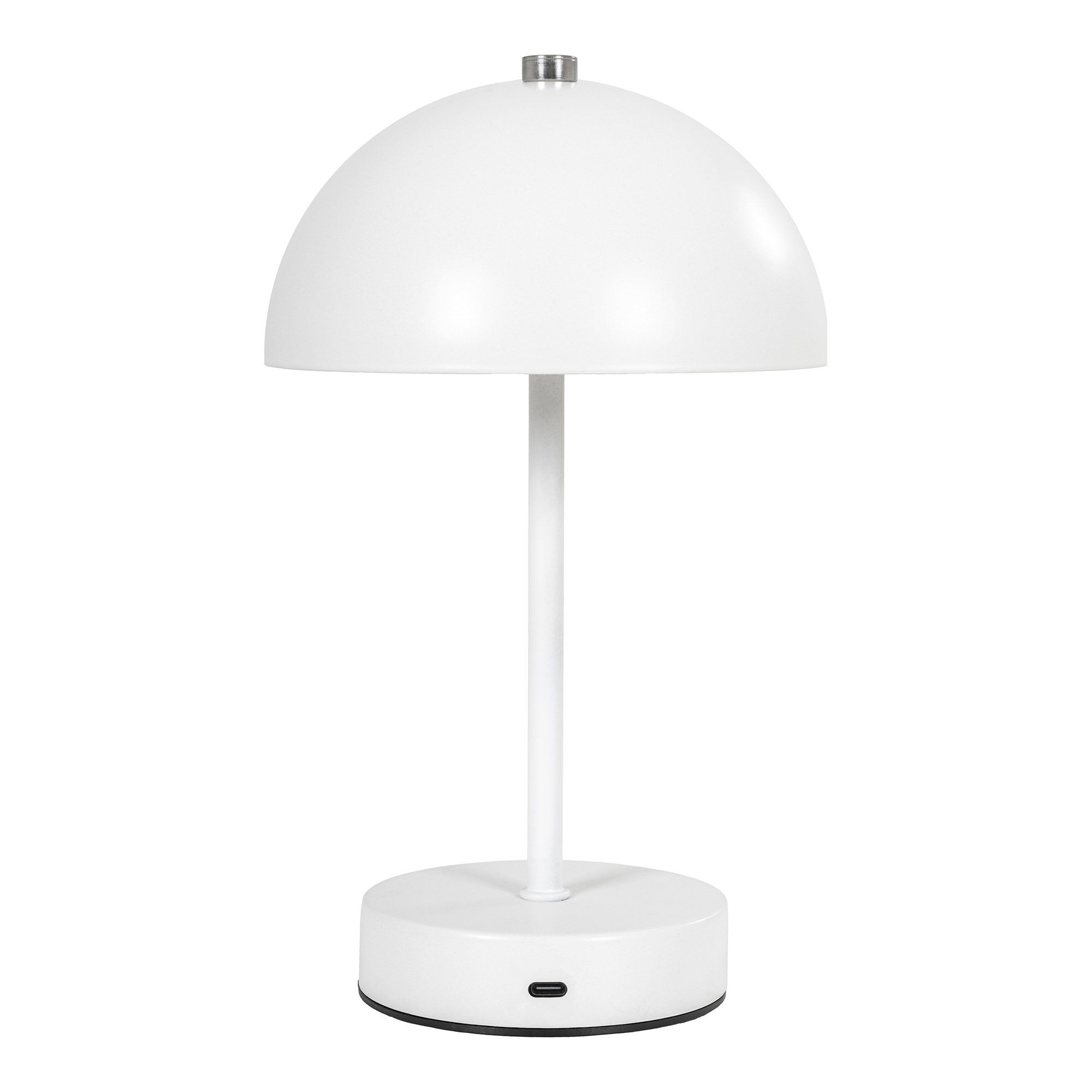 Holt Bordlampe, genopladelig, metal, hvid/stål - Billede 2