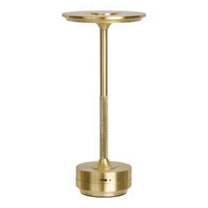 Alternative view of Lyneham Bordlampe, genopladelig, metal, messing