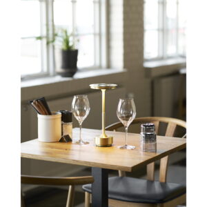 Lyneham Bordlampe, genopladelig, metal, messing - Billede 12