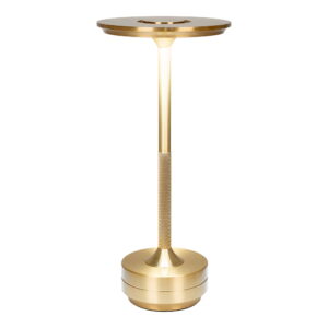 Lyneham Bordlampe, genopladelig, metal, messing - Billede 4