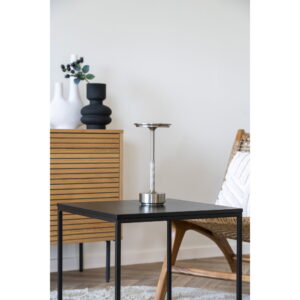 Lyneham Bordlampe, genopladelig, metal, sølv - Billede 4