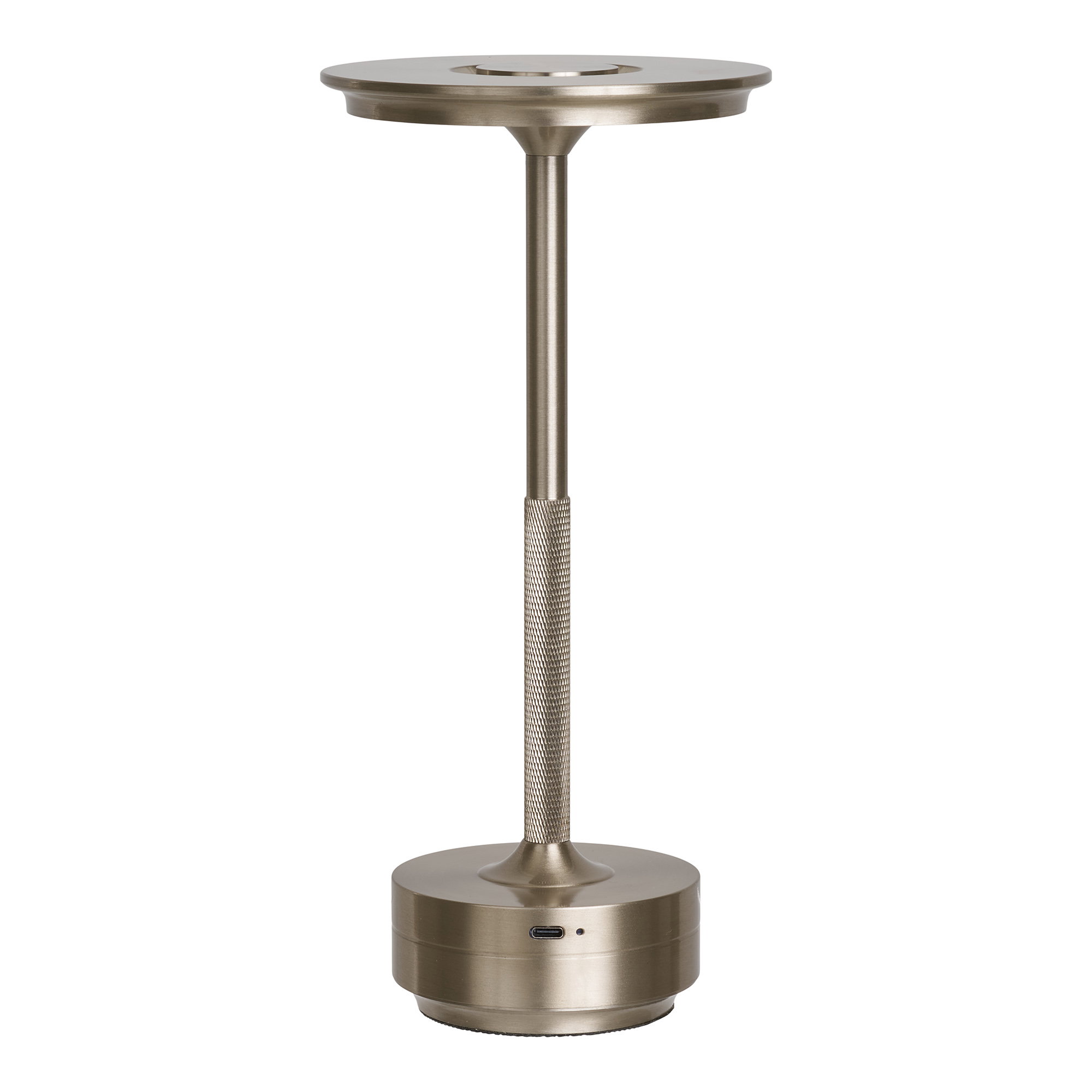 Lyneham Bordlampe, genopladelig, metal, sølv - Billede 2