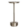 Lyneham Bordlampe, genopladelig, metal, sølv