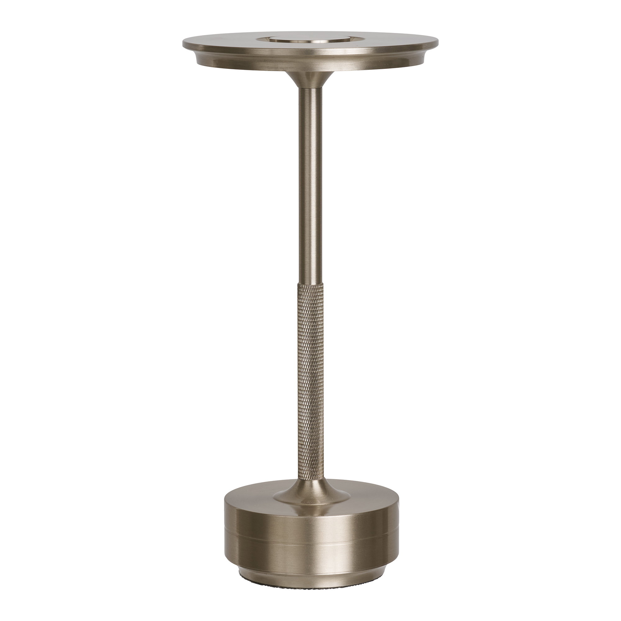 Lyneham Bordlampe, genopladelig, metal, sølv
