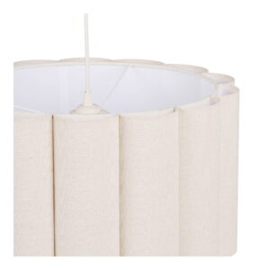 Watton Pendel, stål/linen, grey/beige - Billede 3