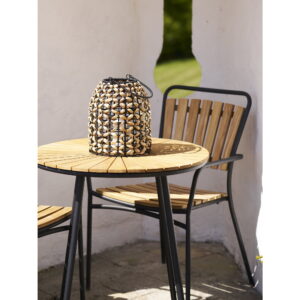 Pinto Lanterne, PE/vandhyacinth, glas, natur/sort - Billede 4