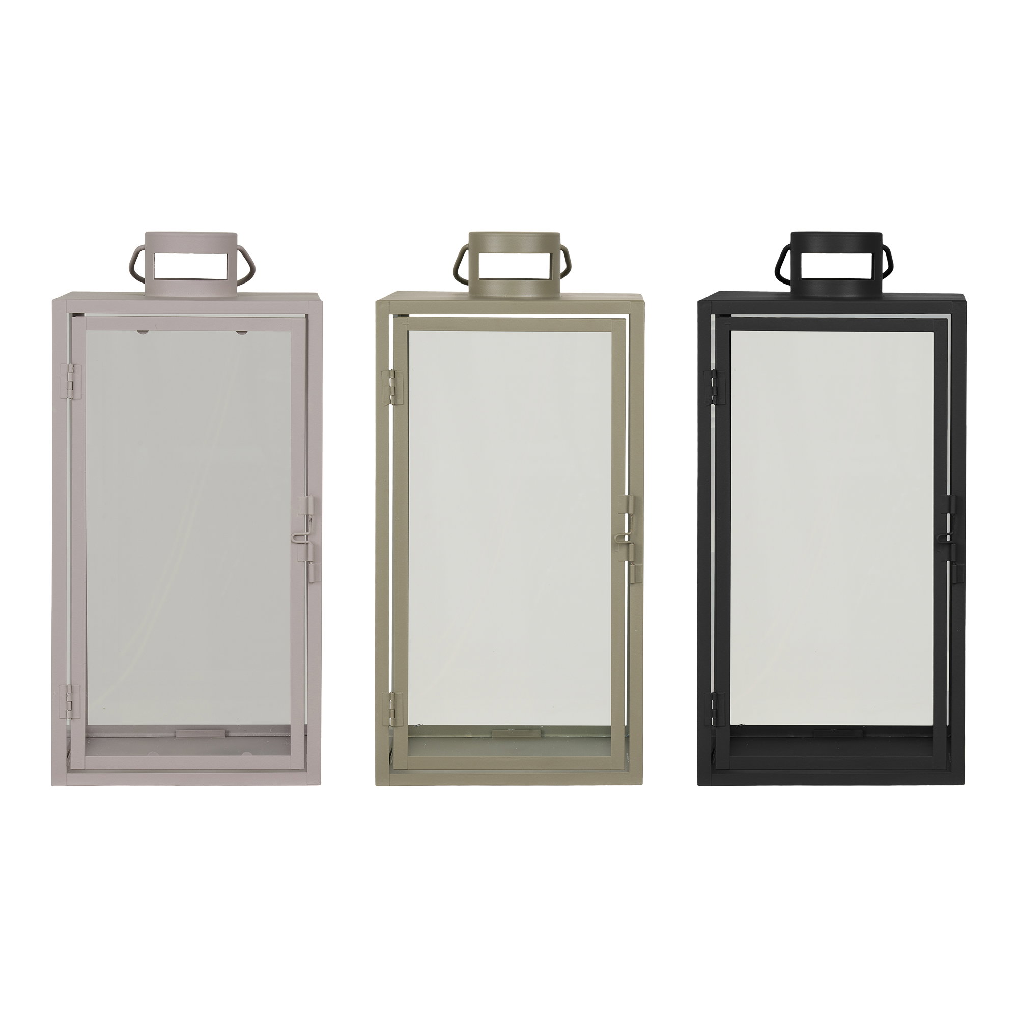 Alabama Lanterne Display, sort, beige, grøn, sæt af 36 - Billede 2