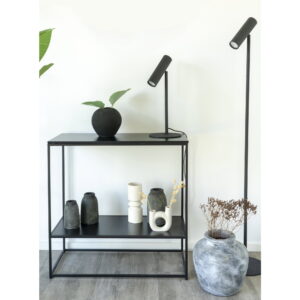 Paris Gulvlampe, metal, sort - Billede 3