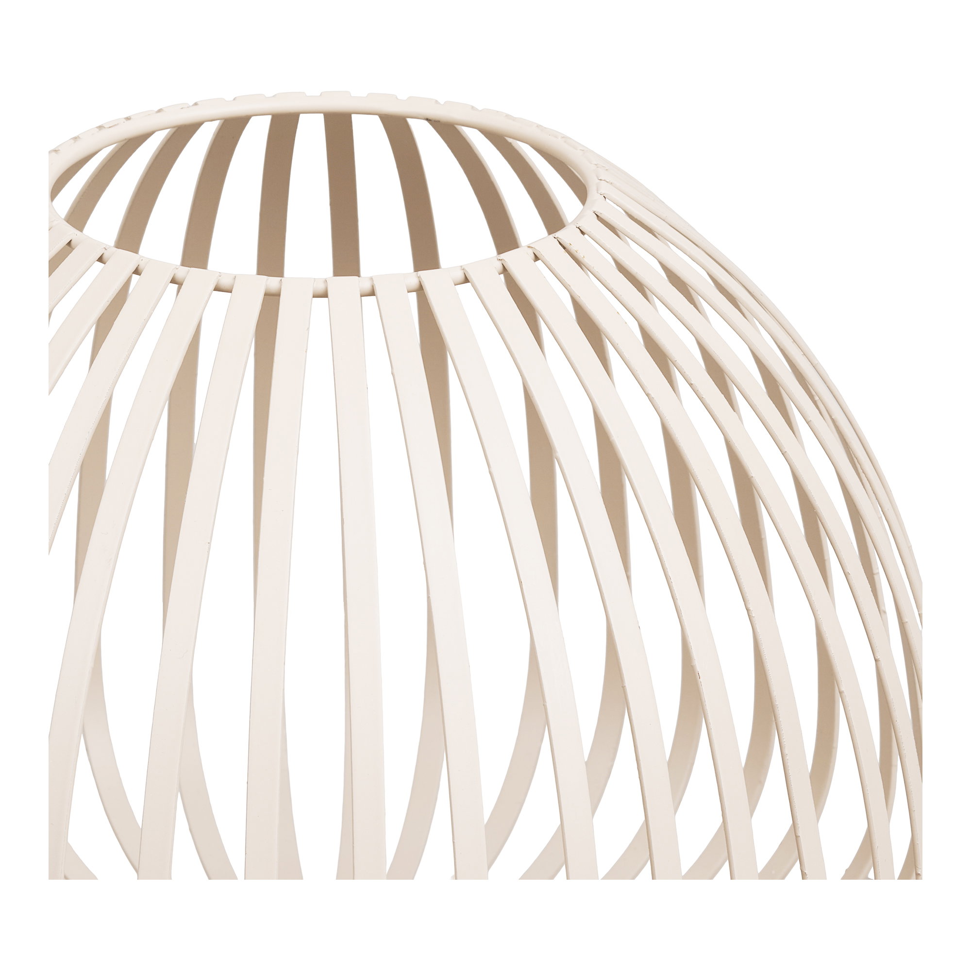 Stoense Lanterne, metal, beige, ø25x19 cm - Billede 3