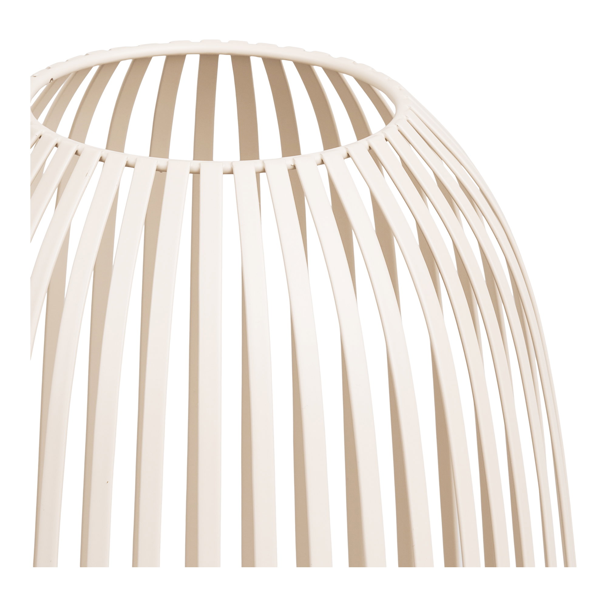 Stoense Lanterne, metal, beige, ø24,5x40 cm - Billede 3