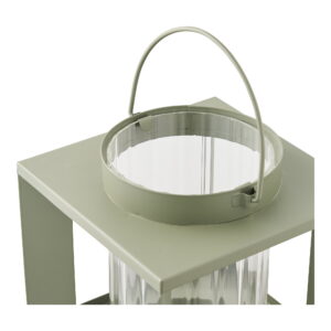 Lohals Lanterne, glas/metal, grøn, 18x18x20,5 cm - Billede 5