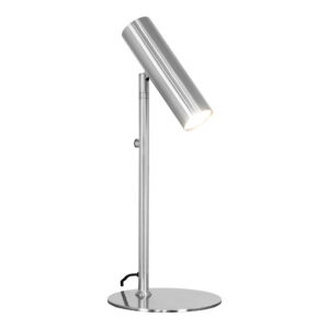 Paris Bordlampe, metal, sølv - Billede 3