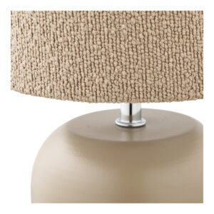 Morley Bordlampe, metal, grå - Billede 3