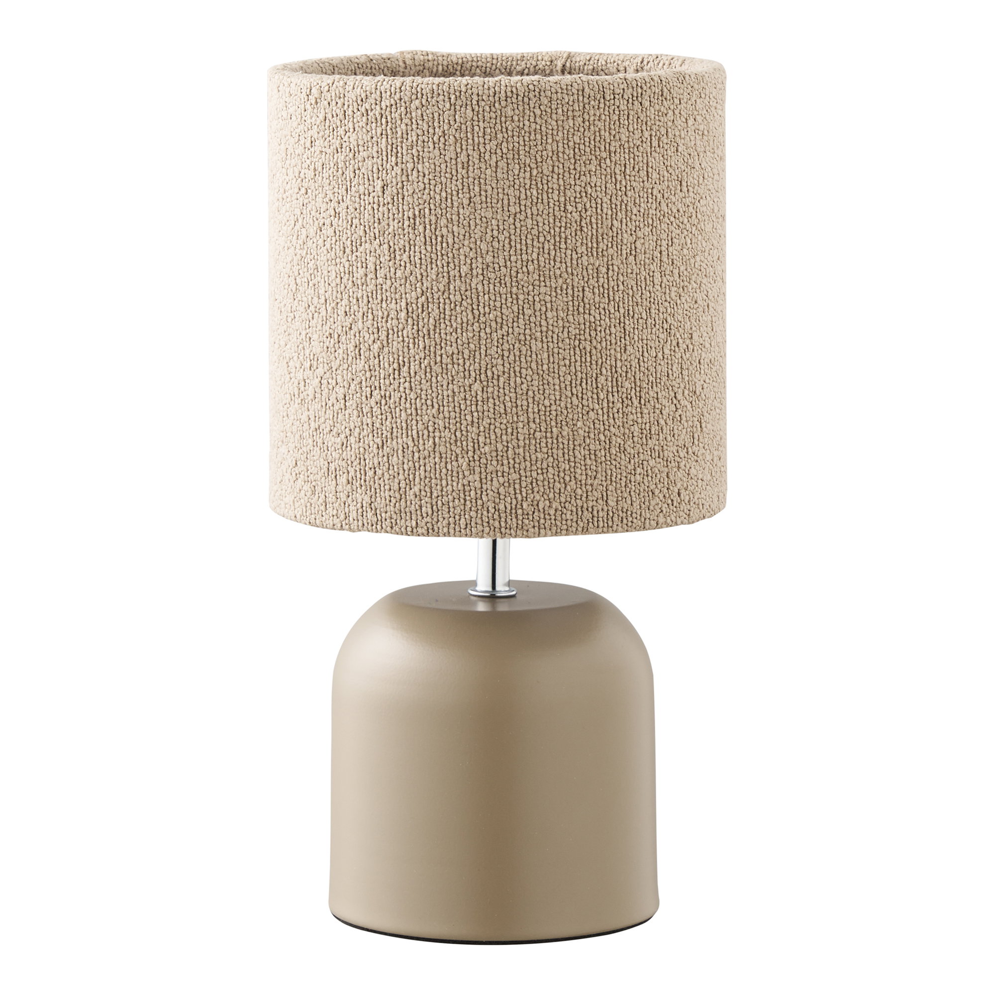 Morley Bordlampe, metal, grå