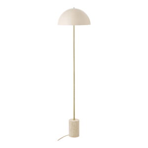 Sheffield Gulvlampe, marmor/metal, beige