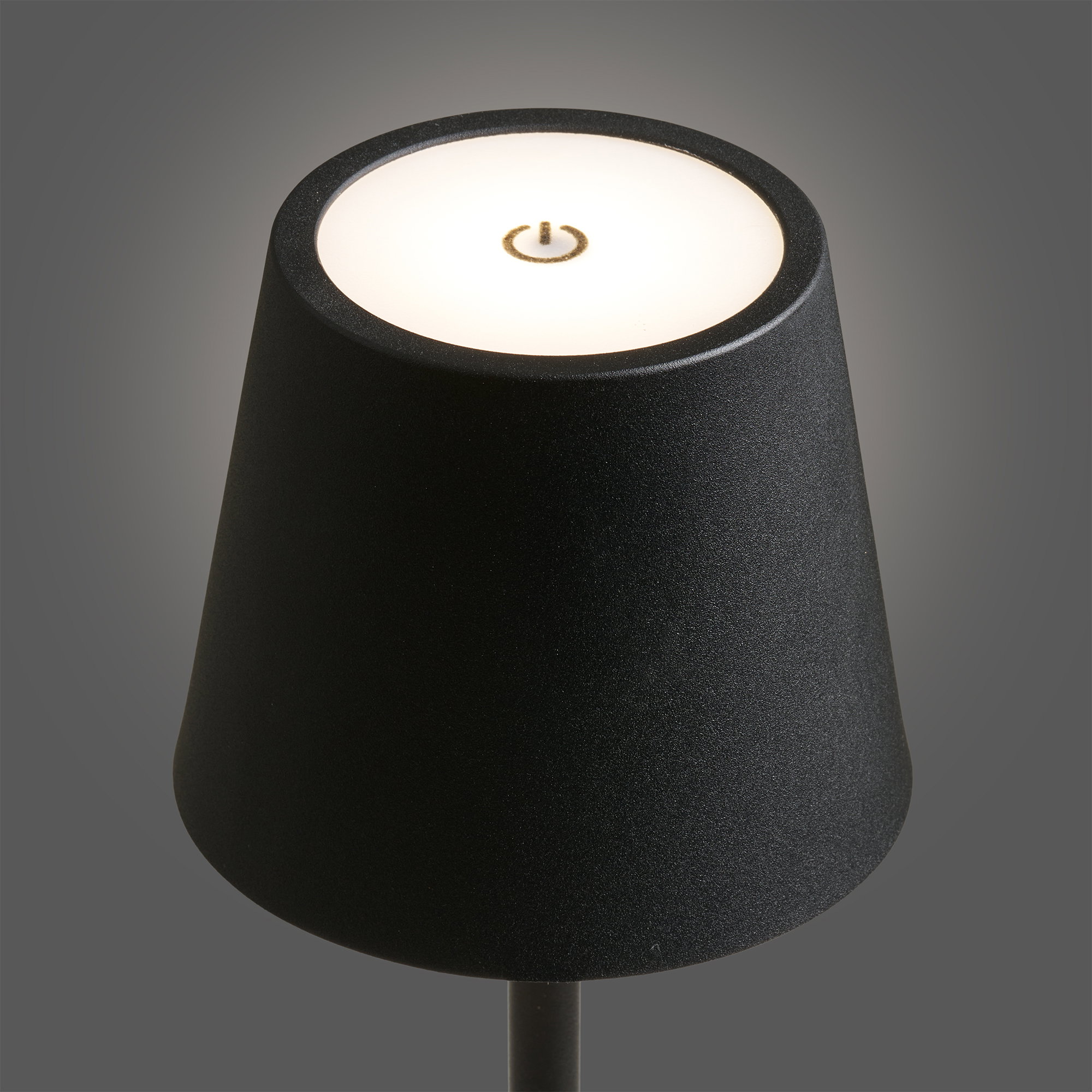 Bradford Bordlampe, genopladelig, metal, sort - Billede 6