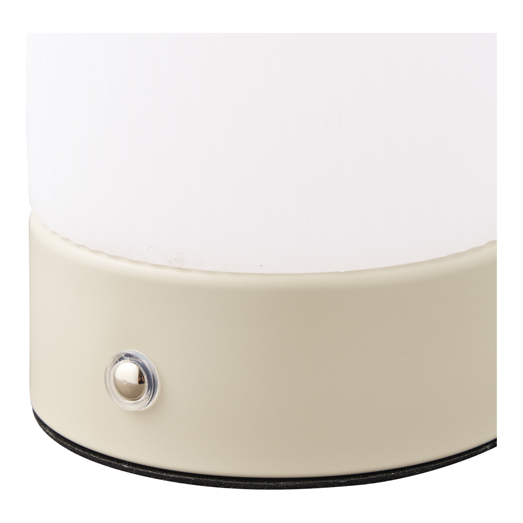 Ashford Bordlampe, metal/PE, genopladelig, beige/hvid - Billede 6
