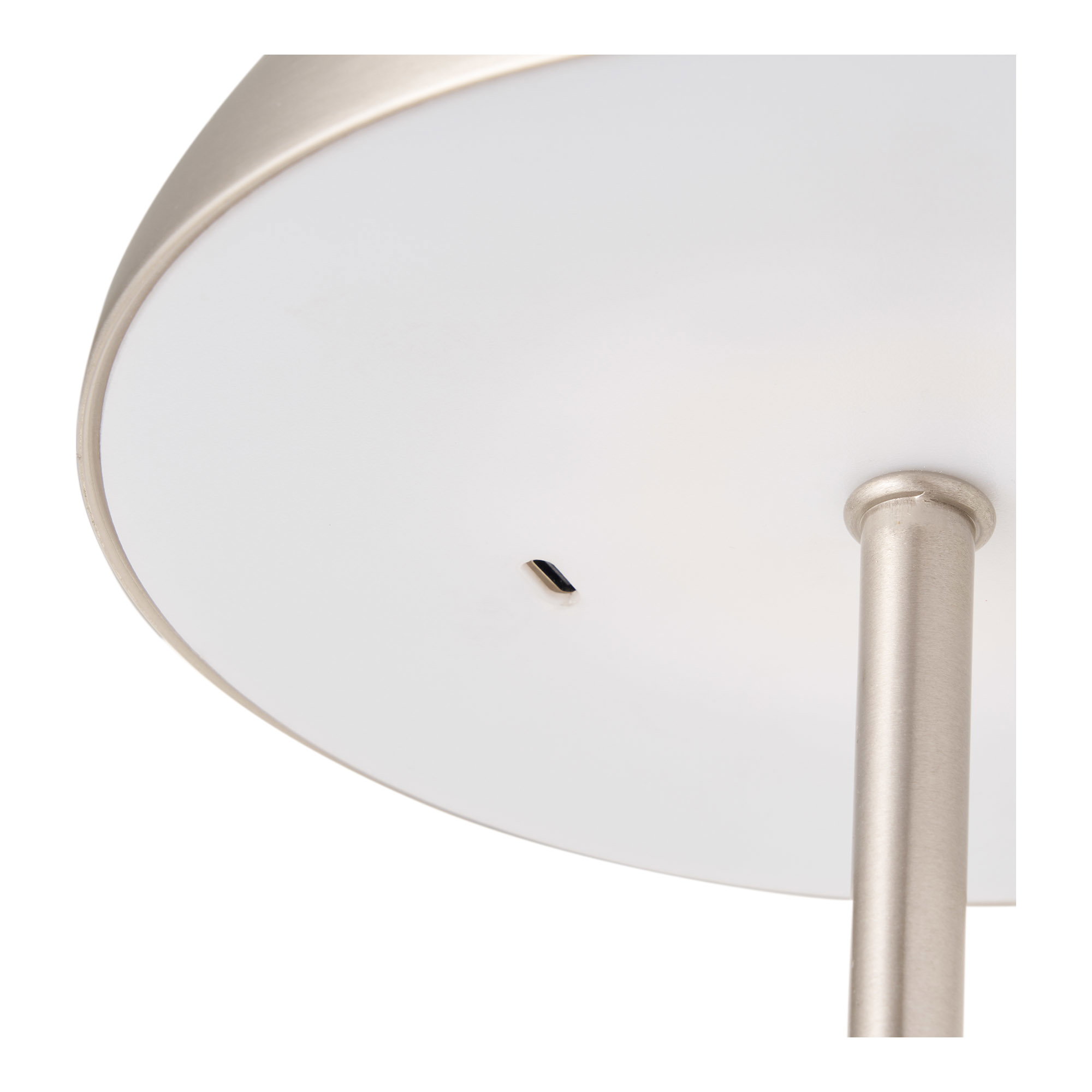 Fenwick Bordlampe, metal, genopladelig, sølv - Billede 5