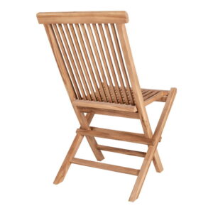 Toledo Spisebordstol, teak, natur – sæt af 2 - Billede 4