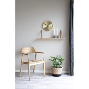 Getafe Spisebordsstol, sungkai træ, natur, 58x56x78 cm – sæt af 2 - Billede 8