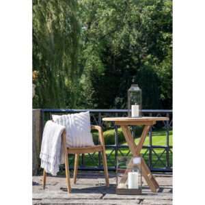 Otero Spisebordsstol, teak, natur – sæt af 2 - Billede 7