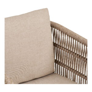 Terracina Spisebordsstol, akacie, beige, inkl. hynde – sæt af 2 - Billede 7
