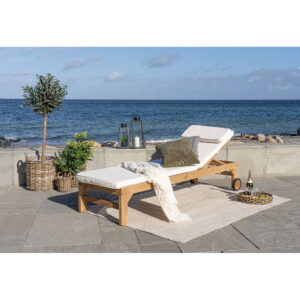 Andorra Solvogn, teak, natur - Billede 7