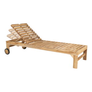 Andorra Solvogn, teak, natur - Billede 3